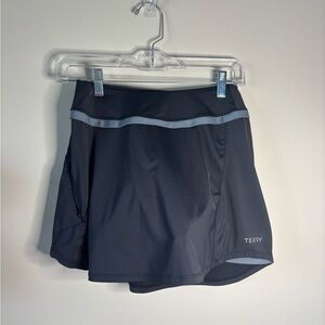 Terry Women's Black Biking‎ Short/Skort